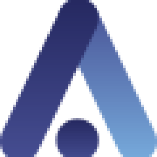 Ícone da Apointoo com design em gradiente azul e roxo, representando inovação e tecnologia em agendamento online.